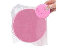 Esponja facial comprimida - Esponjas faciales, almohadillas faciales de esponja de algodón de pulpa de madera | Almohadillas de limpieza, esponjas cosméticas de spa y esponjas faciales de celulosa