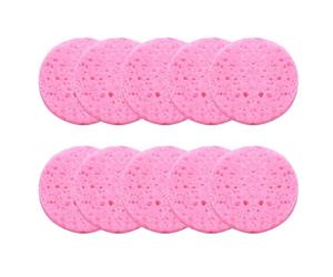 Esponja facial comprimida - esponjas para el cuidado de la piel de algodón de madera, removedor de maquillaje y almohadillas limpiadoras | Esponjas de spa cosméticas, esponjas de truco desechables de