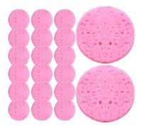 Esponja facial - Esponjas limpiadoras | Esponja de limpieza facial de algodón de pulpa de madera comprimida almohadillas de limpieza de algodón cosmético, esponjas faciales de celulosa para