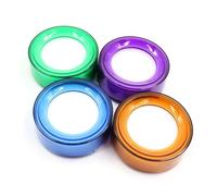 Esponja húmeda para dedos, humectante para contar moneda, papel, billetes de dinero, color aleatorio, suministros de papelería de oficina