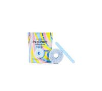 Esponja infusionada y lima de uñas de pedicura Pedi Pop Buffer algodón de azúcar (20+ usos) Spongellé 85g