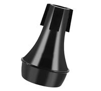 Esponja integrada trompeta silenciosa ABS amortiguador de sonido para entrenamiento Musical protege acabado del instrumento práctica de trompeta silenciosa
