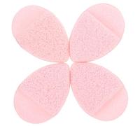 Esponja Limpiadora Facial Tipo Guante Rosa 4 Piezas Pu | Suave Tejido, Reutilizable, Formato de Guante, Limpieza y Exfoliación Diaria