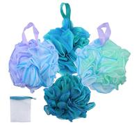 Esponja Loofah para baño de Loofah, esponja exfoliante corporal, esponja de lavado para exfoliación corporal o masaje, esponja de ducha