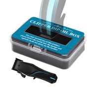 Esponja lubricante de aceite Clipper - 15G Rust Prevención Cuidado Esponja, Clipper Oil Pad | Caja de aceite recortadora eléctrica, esponja de mantenimiento de afeitadora compacta con peluquería