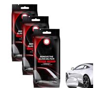 Esponja mágica limpiadora para cristales de coche, Esponja limpiadora de película de aceite para coche, Cepillo limpiador para parabrisas, Eliminador de película de aceite para ventanas (3 piezas)