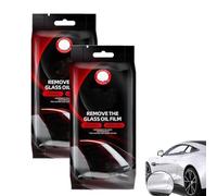 Esponja mágica limpiadora para cristales de coche, Esponja limpiadora de película de aceite para coche, Cepillo limpiador para parabrisas, Eliminador de película de aceite para ventanas (2 piezas)