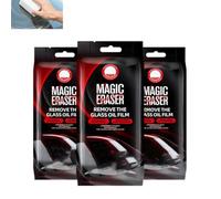 Esponja mágica para limpiar cristales de coche, cepillo para eliminar la película de aceite del parabrisas sin rayar, limpiador de cristales de coche para una visión clara (3PCS)