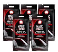 Esponja mágica para Limpiar Cristales de Coche, eliminador de película de Aceite del Parabrisas, Esponja para Limpiar película de Aceite del Coche, para una visión Clara al Conducir (5pcs)