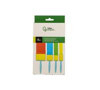 Esponja manualidades liderpapel goma foam pincel cuadrado 25 40 50 75 mm caja de 4 unidades - EZ05
