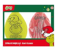 Esponja Maquillaje The Grinch Beauty Blender Navideña | Esponjas para Base y Corrector con Diseño Exclusivo del Grinch