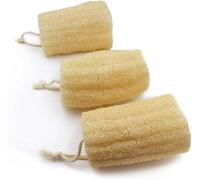 Esponja natural de cocina de lufa para lavar platos, 100 % fibras vegetales y frutas, esponja de lufa natural, exfoliante corporal