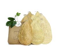 Esponja natural de lufa para platos, 10 Miw Piw para cocina, 100 % biodegradable, compostable, estropajo, cero residuos, sin plástico, respetuosa con el medio ambiente, sostenible
