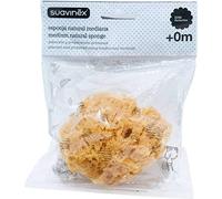 Esponja Natural Mediana, ideal para el cuidado del bebé desde el primer día! - SUAVINEX - Tamaño Mediano