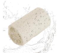 Esponja natural para ducha, esponja orgánica para lavar platos, cepillo corporal de esponja de malla natural, exfoliante corporal, desatasca los poros
