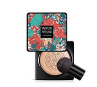 Esponja para base de maquillaje y cabeza de seta, corrector hidratante, cabezal de hongo, base de pigmento líquido, incluso base de tono de piel BB
