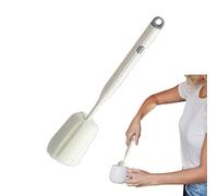 Esponja para biberones, cepillo suave de 1.97 x 1.97 x 10.83 pulgadas, limpiador de tazas, herramienta de lavado, limpiador de cocina de mango largo, cepillo de limpieza flexible para biberones, tazas