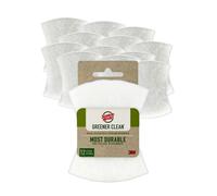 Esponja para fregar Scotch-Brite Greener Clean sin rayones Esponja para lavar platos Limpieza de cocina Rendimiento superior y fabricada con mate