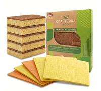 Esponja para lavar platos y paño de limpieza para baño, esponjas y paños ecológicos. Esponja de sisal con infusión de cobre y celulosa biodegradable y paño altamente absorbente. Accesorios de cocina