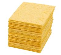 Esponja para Limpiar Puntas de Soldador, 20 Unidades 6,7x6,7x1 cm Profesional Esponjas para Limpia Punta Solda - Resistente a Alta Temperatura | Accesorios de Soldadura