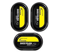 Esponja para lustrar zapatos, cepillo de cuero de doble cara de 12 x 6 x 4 cm, almohadilla de pulido suave, herramienta de limpieza compacta, accesorio práctico para el cuidado de zapatos de cuero