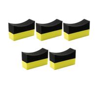 Esponja para neumáticos, aplicador de Ruedas, Esponja de Brillo, Esponja de Espuma de Pulido de Color, aplicación de acondicionador de Cera Reutilizable para sellador de Coche, Vidrio