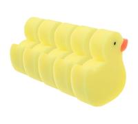 Esponja Piezas Amarilla de 5 de Pato Baño de Forma Juego | Sponge, para Lavado Manual y Limpieza de Lavabos, Uso Delicado y Recambio Fácil, Diseño Creativo Infantil