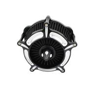 Esponja poliuretano denso Filtro de aire para motocicleta, sistema de admisión y purificador de aire, compatible con Benda Napoleon 450 Chinchilla 450(Chrome-black)