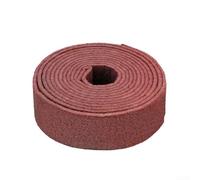 Esponja profesional de esmeril estropajo de limpieza de cocina para ollas, platos, estufas, rollo de malla de nailon antiarañazos verde rojo (rojo, 6 m x 7,5 cm)