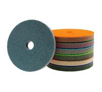 Esponja Pulido para Coche 7 unids/lote almohadillas de esponja pulido 5 pulgadas disco suelo piedra profesional 125 MM for mármol(2000)