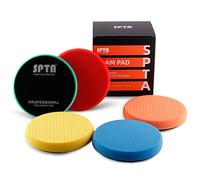 Esponja Pulir Para Coche, SPTA 5Pc 80mm Kit de Pulida Almohadillas, Pulir Esponjas de Pulido Para Automóvil, Máquina Pulidora de Pulido, Conjunto Para Pulidora Buffer