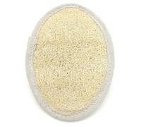 Esponja vegetal lufa natural - Ovalada - Exfoliación suave corporal | Luffa natural para el cuerpo - Formato ovalado, asa trasera para sujeción - Exfolia la piel de forma suave - Compostable