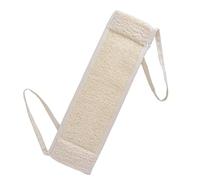 Esponja vegetal natural para la espalda, esponja exfoliante con mango largo para ducha y exfoliación corporal, limpieza profunda para la espalda, doble cara