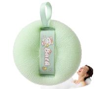 Esponjas Corporales para Ducha,Esponja de Ducha, Almohadillas de esponja de malla de lufa, Esponjas de baño exfoliantes suaves, esponja de lufa de espuma, esponja de lufa de ducha, esponjas de baño