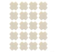 Esponjas de algodón para PoolMr para limpiador robótico inalámbrico de piscina, almohadillas de filtro de ajuste preciso para una mejor captura de desechos, mantenimiento duradero (20 unidades)