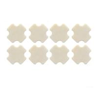 Esponjas de algodón para PoolMr para limpiador robótico inalámbrico de piscina, almohadillas de filtro de ajuste preciso para una mejor captura de desechos, mantenimiento duradero (8 piezas)