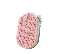 Esponjas de baño for adultos, Esponja de baño, Esponja de baño de puf de malla, Esponja de lufa de espuma (Size : Pink)