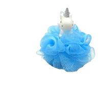 Esponjas de baño for adultos, Esponja de baño, Esponja de baño de puf de malla, Esponja de lufa de espuma (Size : Blue)