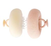 Esponjas de Ducha Bola Exfoliante de Malla con de Succión | Esponja de Natural Hombres Mujeres Niños Hogar Gimnasio Playa Hotel Spa Hora De Baño Post Entrenamiento Viaje Cuerpos