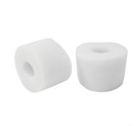 Esponjas de filtro de espuma reutilizables para Intex S1 tipo para Pure Spa, 2 unidades, diseñadas para una fácil limpieza y reemplazo (blanco)