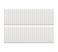 Esponjas de filtro de repuesto para humidificador de coche, paquete de 50 repuestos de algodón para aroma para barras, 72 x 7 mm, compatible con la mayoría de difusores de ventilación de vehículos