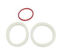 Esponjas de horquilla de 30 mm, 32 mm, 34 mm, piezas de mantenimiento de horquilla de ciclismo, anillos de limpieza de tubos de horquilla MTB, reemplazos de anillo de esponja amarilla (30 mm)