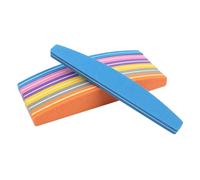 Esponjas de Lijado, Arena. Bloque de Esponja for Herramientas, 5 Piezas Limas pulidoras uñas Multicolores 100/180 Doble Cara(Mix Color)