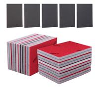 esponjas de lijado, papel de lija seco y húmedo, Almohadillas de esponja for lijar de 3 x 4 pulgadas, almohadillas de bloque de lijado ultrafinas de grano 400-3000(400# 10pcs)