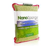 Esponjas de Limpieza de Nano esponjas. Esponja de Cocina y Platos de Gran tamaño para Uso Diario, Resistente, Paquete de 2, 6 x 4 Pulgadas