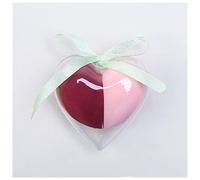 Esponjas De Maquillaje 2 unids/set Maquillaje Esponja Forma de corazón Caja de Forma de Corazón No Latex Cosmetic Puff Powder Foundation Use Herramientas de maquillaje de belleza Esponja De Maquilla