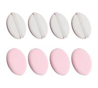 Esponjas de maquillaje 8 piezas, Beauty Blender suaves para base de maquillaje y corrector, esponja de maquillaje reutilizable para maquillaje húmedo y seco, aplicador cosmético facial para uso diario