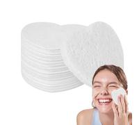 Esponjas de maquillaje facial - Herramientas de limpieza facial, esponjas desmaquillantes | Esponjas desmaquillantes de corazón para viajes, esponjas de maquillaje en forma de corazón