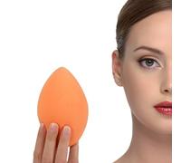 Esponjas de maquillaje XL extragrande. El producto contiene: 1 pequeña (8 cm), 1 extragrande (11 cm) y 2 soportes para esponjas para rostro y cuerpo, crema para rubor, aplicación de base líquida en