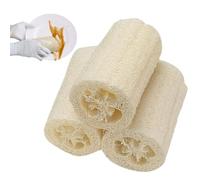 Esponjas De Naturales - Depurador De 4 Pulgadas | Esponja Ďe Baño Corporal Exfoliante | Esponja Compostable Para Platos Đe Cocina, Cuidado D́e La Piel D̄e Fibra Dé Luffa Orgánica